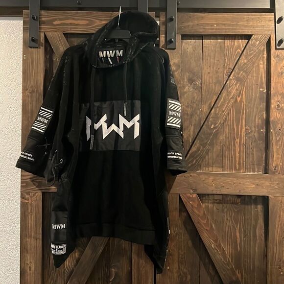 MWM mod wave movement hooded sweatshirt Sz-Large - Picture 1 of 15